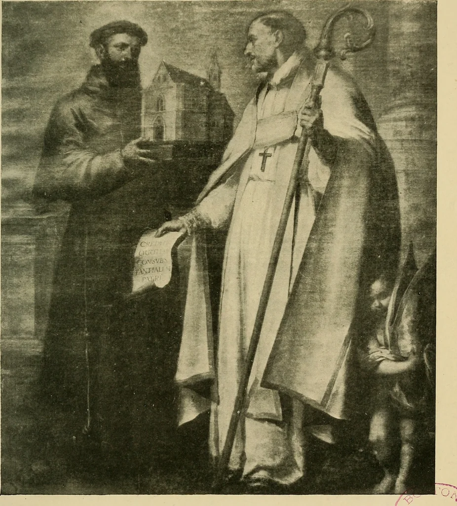 An illustration from The painters of the school of Seville, 1911, leaf 234