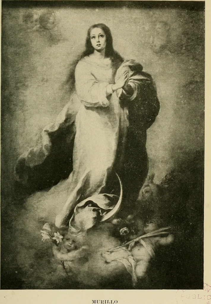 An illustration from The painters of the school of Seville, 1911, leaf 252