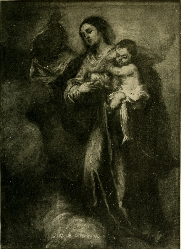 An illustration from The painters of the school of Seville, 1911, leaf 260