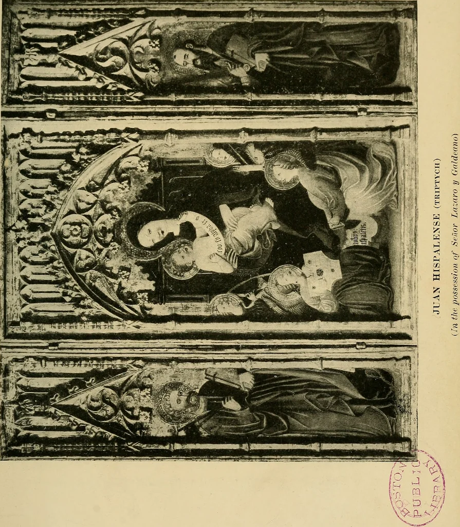 An illustration from The painters of the school of Seville, 1911, leaf 36