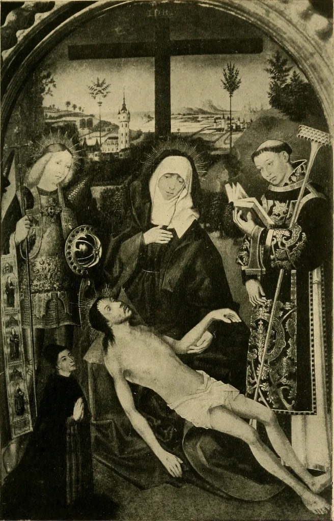 An illustration from The painters of the school of Seville, 1911, leaf 42