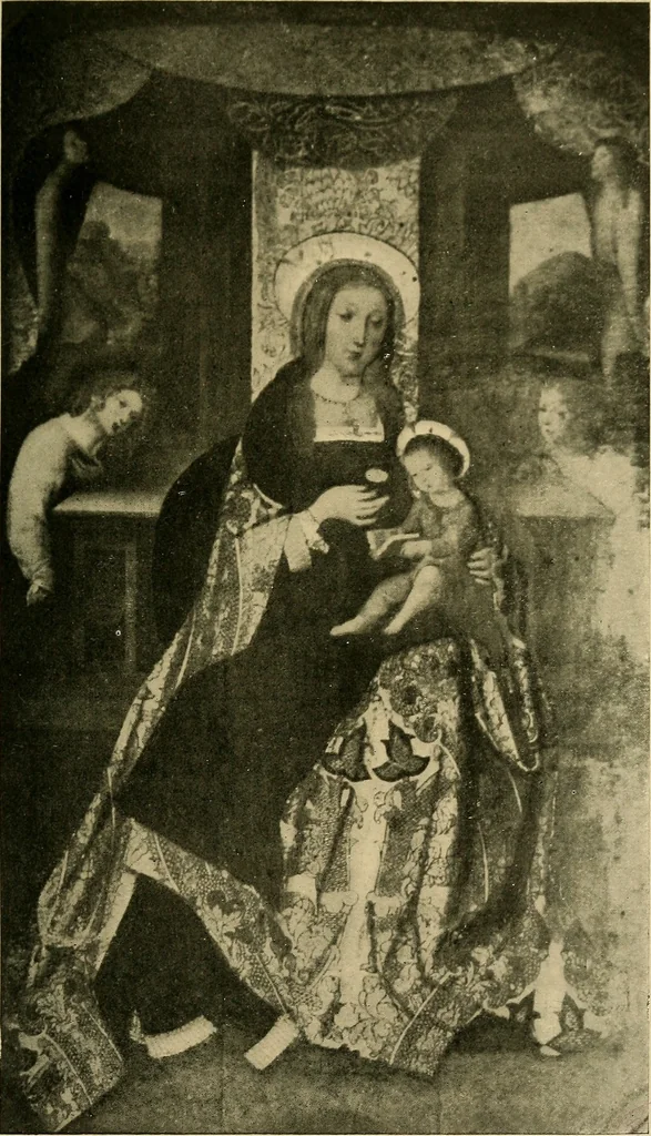 An illustration from The painters of the school of Seville, 1911, leaf 56