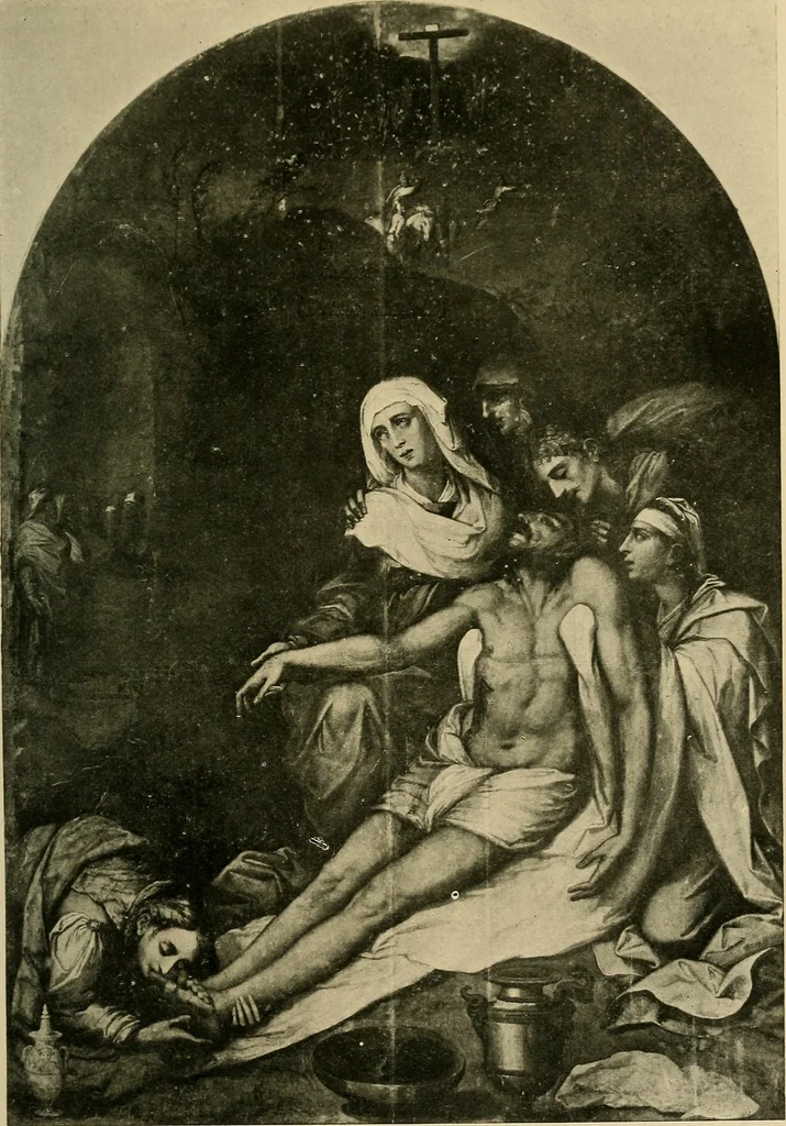 An illustration from The painters of the school of Seville, 1911, leaf 68