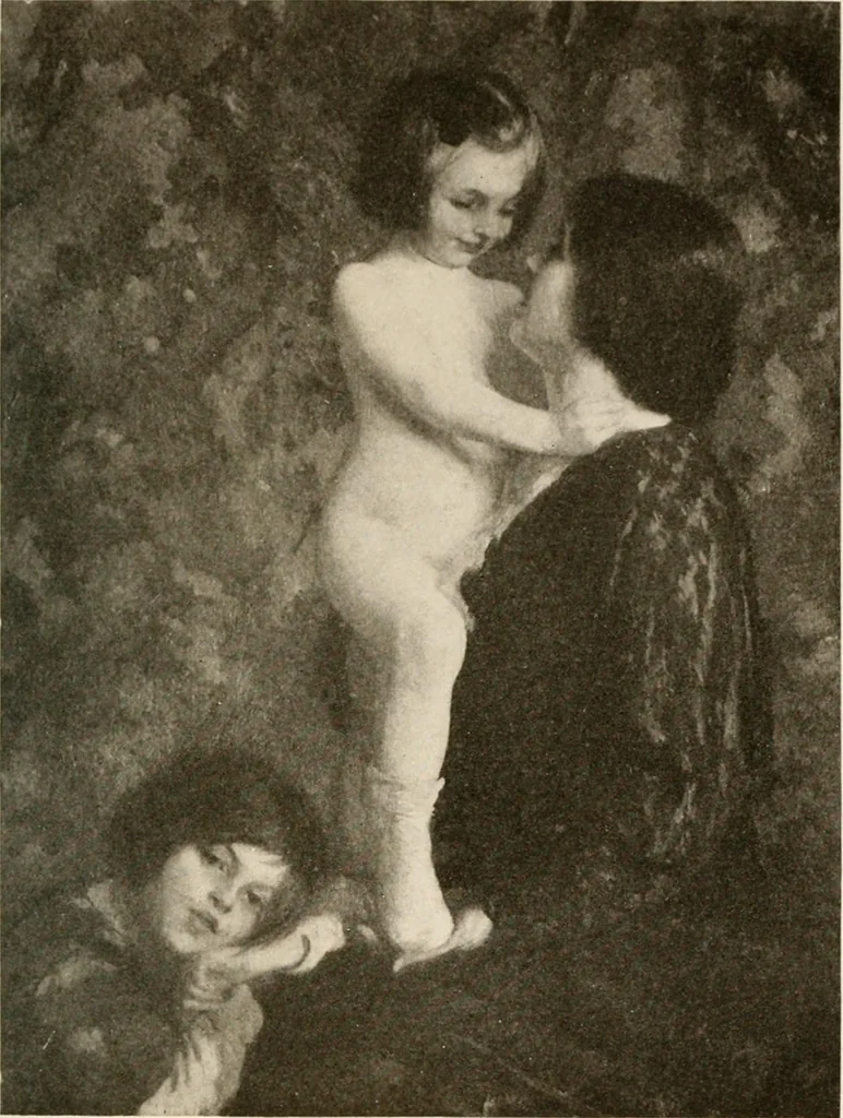 An illustration from Painters, pictures and the people, 1918, leaf 140