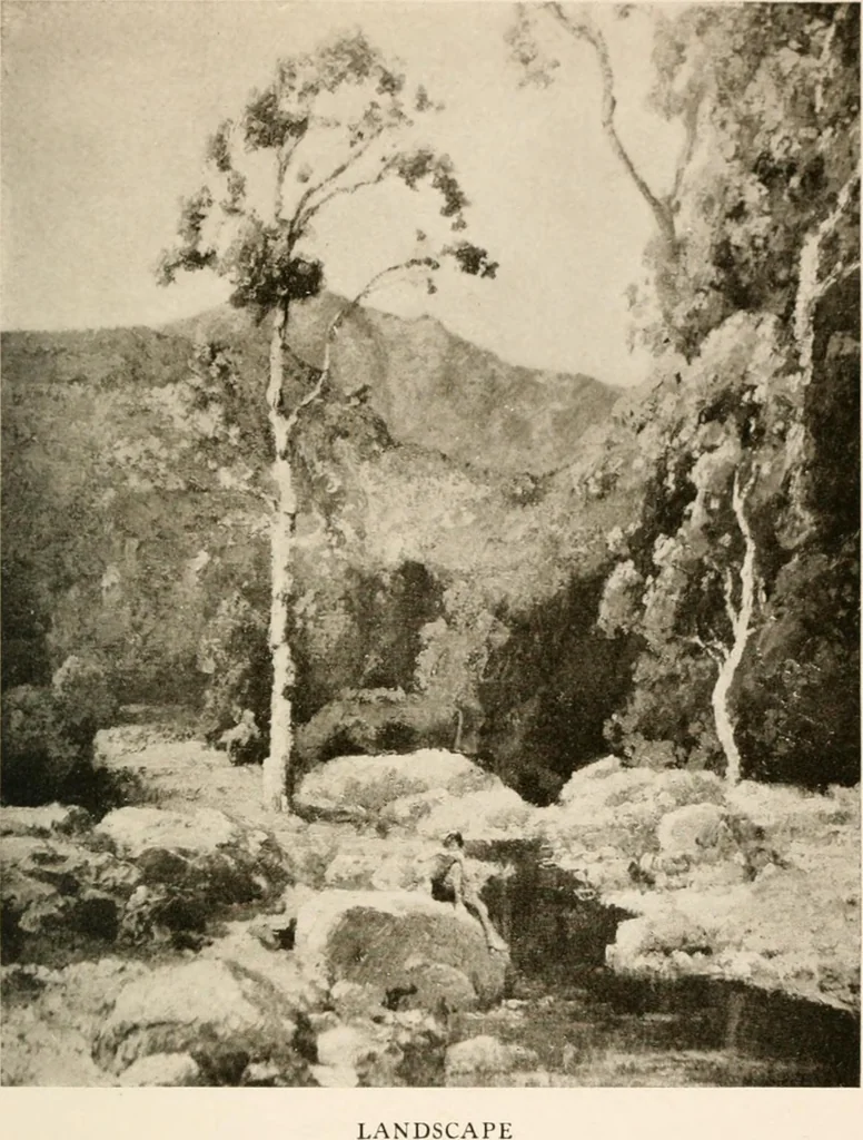 An illustration from Painters, pictures and the people, 1918, leaf 184