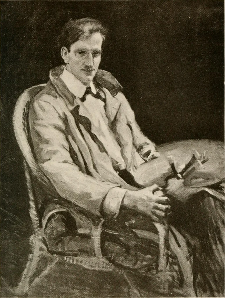 An illustration from Painters, pictures and the people, 1918, leaf 222