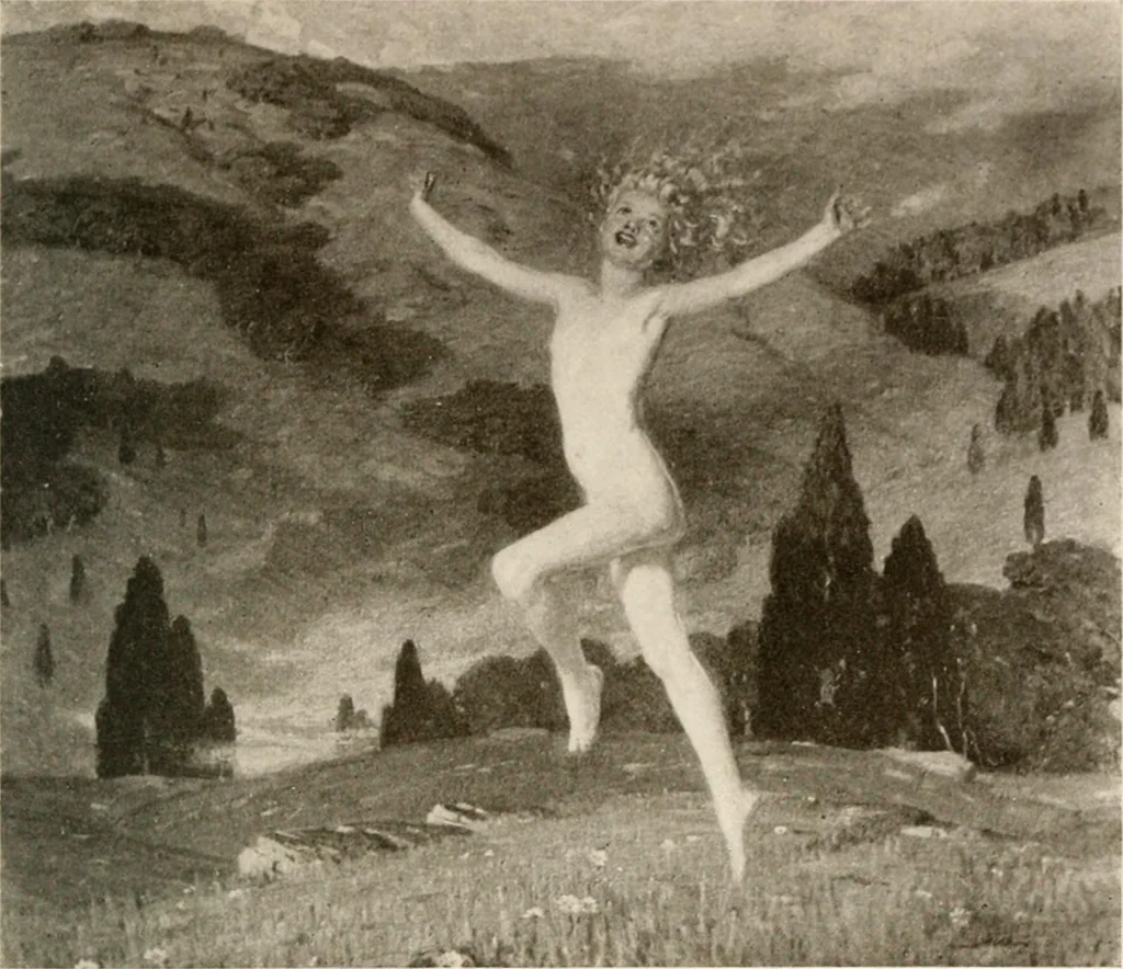 An illustration from Painters, pictures and the people, 1918, leaf 234
