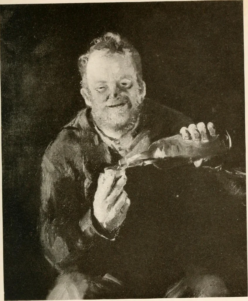 An illustration from Painters, pictures and the people, 1918, leaf 72