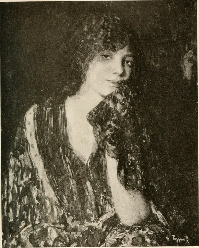 An illustration from Painters, pictures and the people, 1918, leaf 96