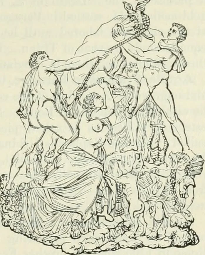 An illustration from Painters, sculptors, architects, engravers and their works : a handbook, 1901, leaf 102