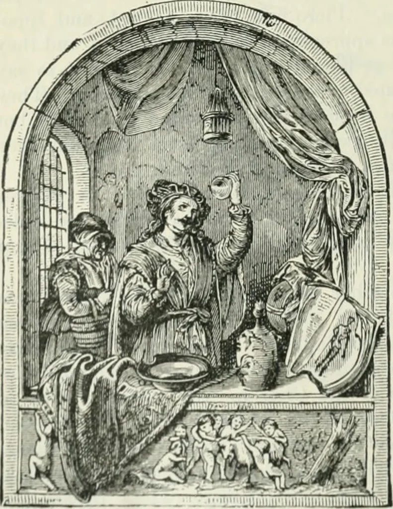 An illustration from Painters, sculptors, architects, engravers and their works : a handbook, 1901, leaf 311