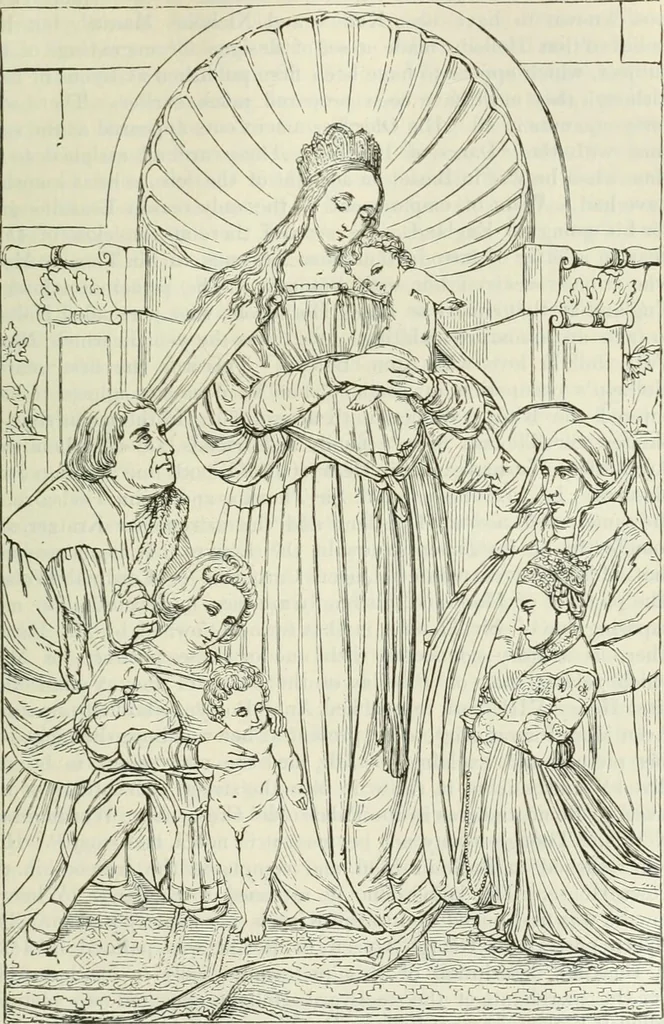 An illustration from Painters, sculptors, architects, engravers and their works : a handbook, 1901, leaf 398