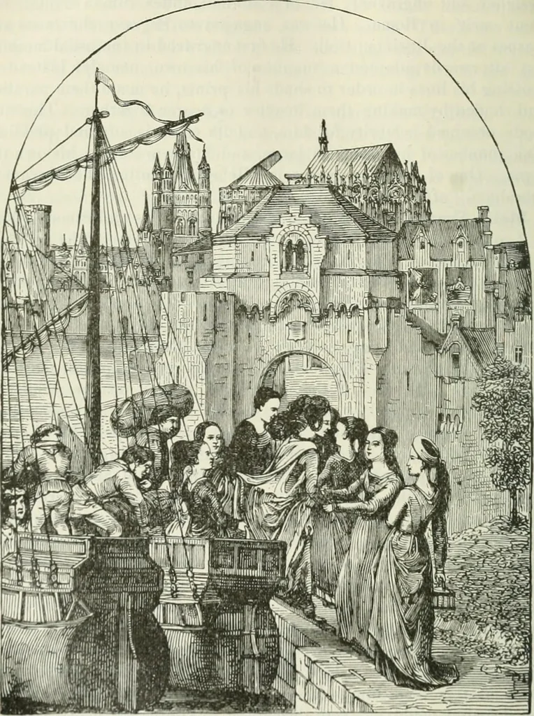 An illustration from Painters, sculptors, architects, engravers and their works : a handbook, 1901, leaf 465