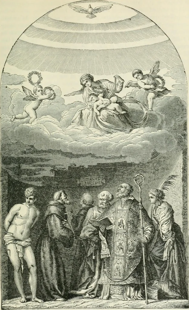 An illustration from Painters, sculptors, architects, engravers and their works : a handbook, 1901, leaf 640