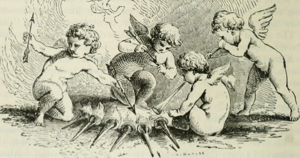 An illustration from Painters, sculptors, architects, engravers and their works : a handbook, 1901, leaf 65
