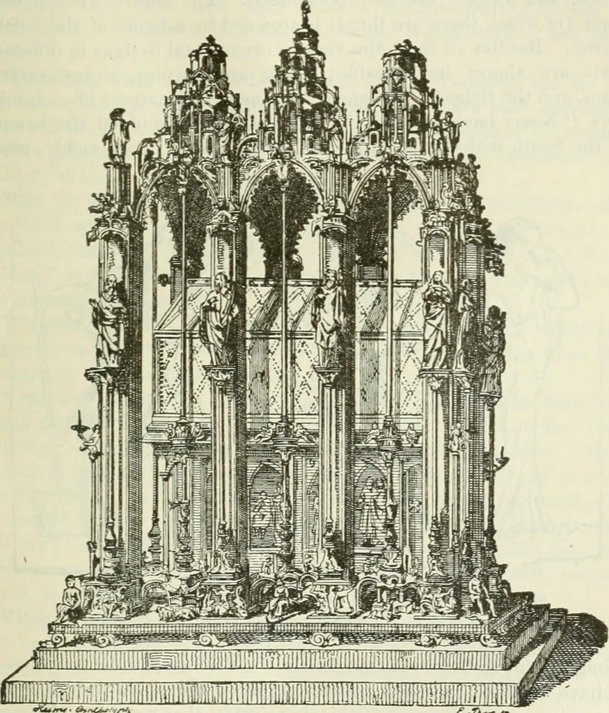 An illustration from Painters, sculptors, architects, engravers and their works : a handbook, 1901, leaf 680