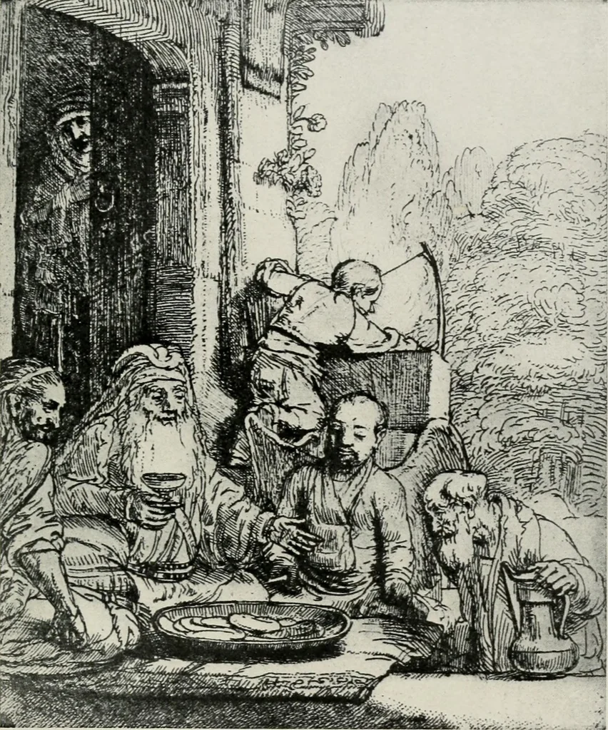 An illustration from Painters and sculptors; a second series of Old masters and new, 1907, leaf 208