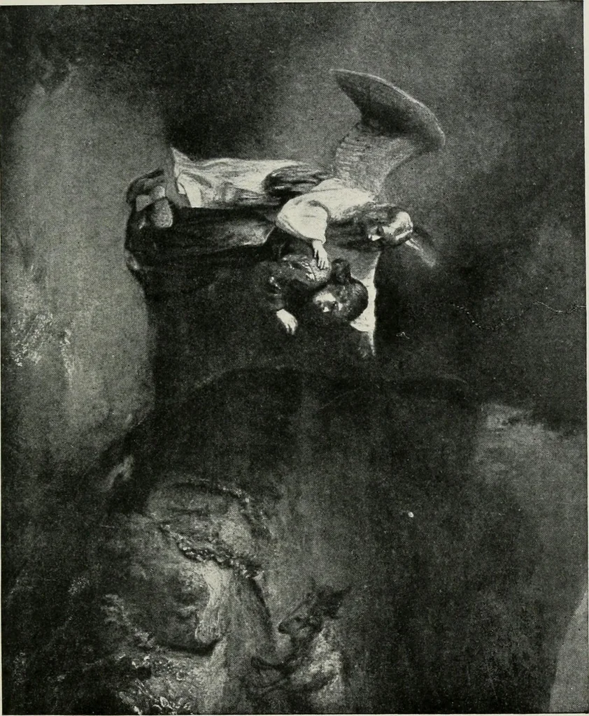 An illustration from Painters and sculptors; a second series of Old masters and new, 1907, leaf 240