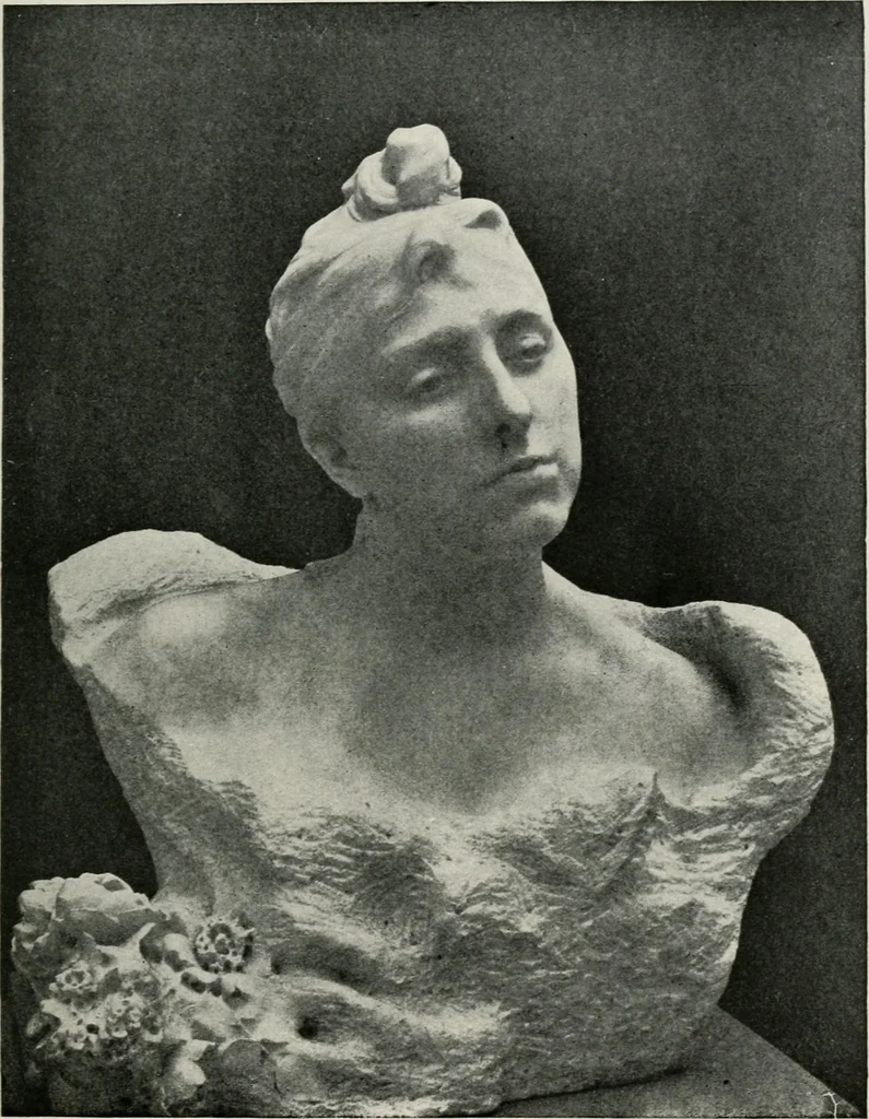An illustration from Painters and sculptors; a second series of Old masters and new, 1907, leaf 294