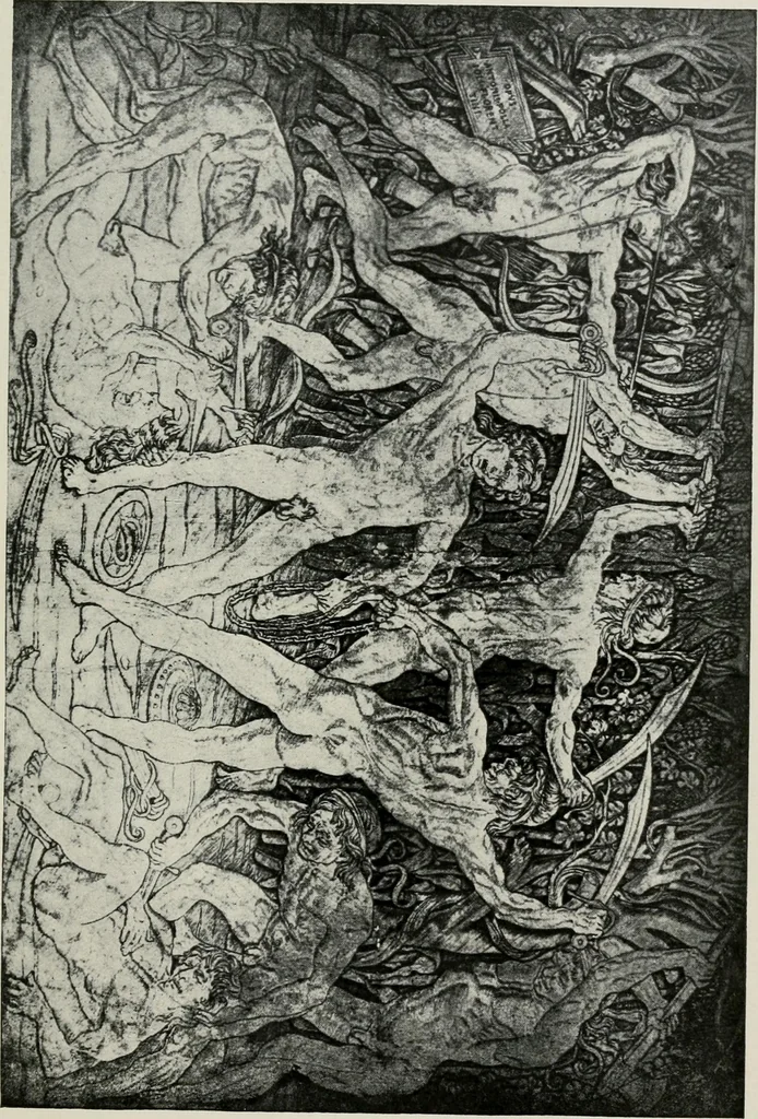 An illustration from Painters and sculptors; a second series of Old masters and new, 1907, leaf 50