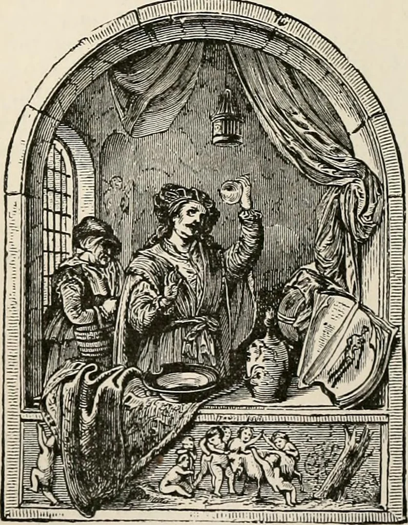 An illustration from Painters, sculptors, architects, engravers, and their works : a handbook, 1875, leaf 271