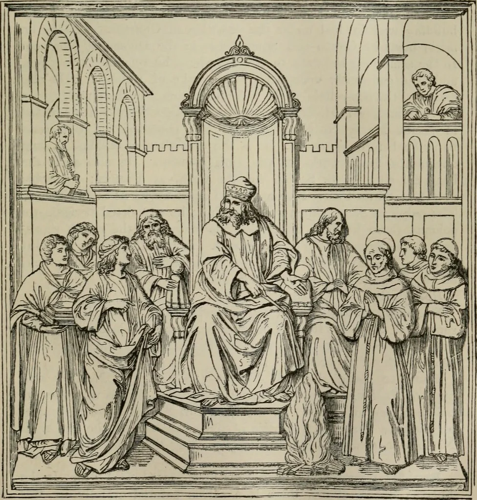 An illustration from Painters, sculptors, architects, engravers, and their works ; a handbook, 1876, leaf 114