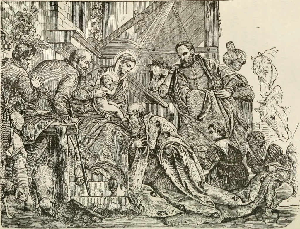 An illustration from Painters, sculptors, architects, engravers, and their works ; a handbook, 1876, leaf 185