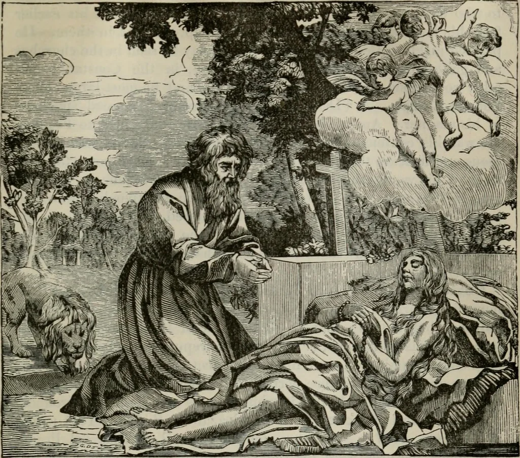 An illustration from Painters, sculptors, architects, engravers, and their works ; a handbook, 1876, leaf 242