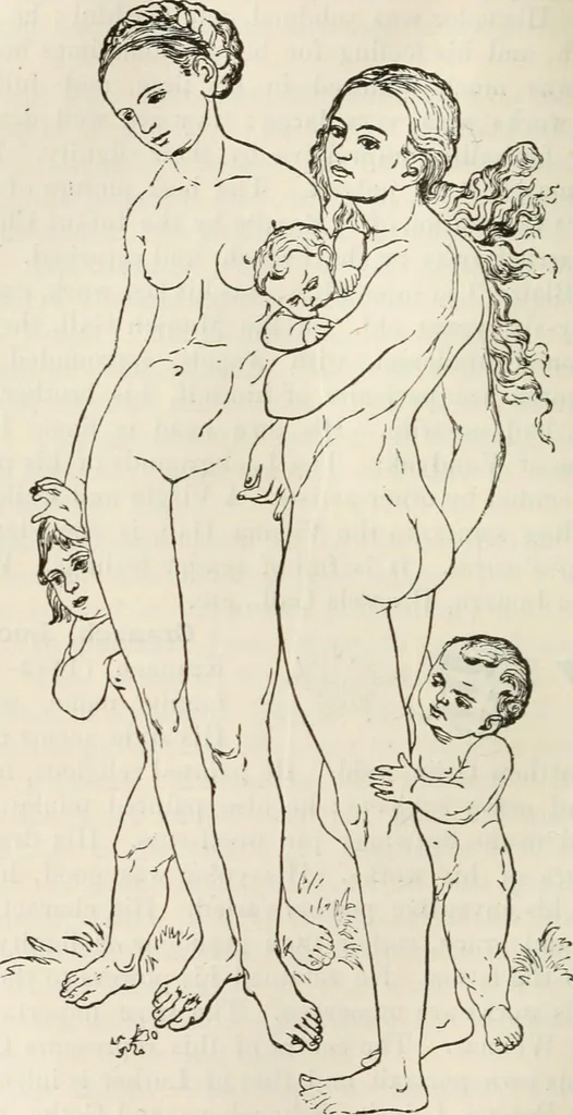 An illustration from Painters, sculptors, architects, engravers, and their works ; a handbook, 1876, leaf 247