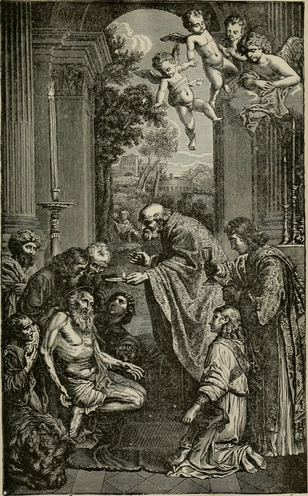 An illustration from Painters, sculptors, architects, engravers, and their works ; a handbook, 1876, leaf 264