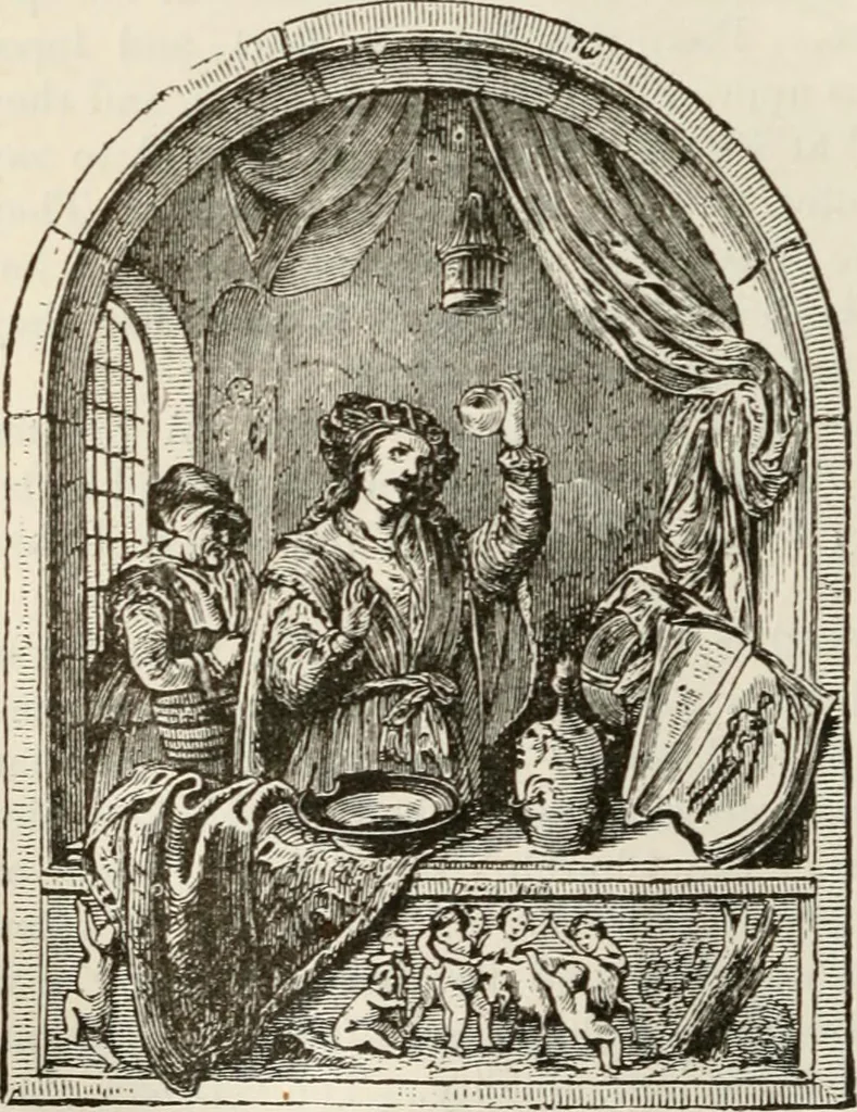 An illustration from Painters, sculptors, architects, engravers, and their works ; a handbook, 1876, leaf 269