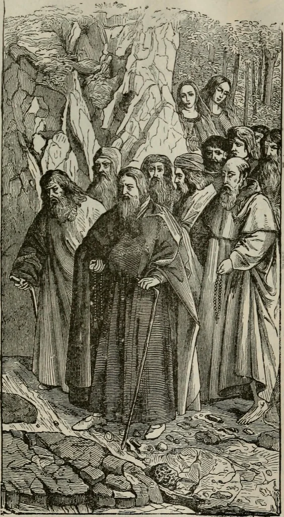 An illustration from Painters, sculptors, architects, engravers, and their works ; a handbook, 1876, leaf 284