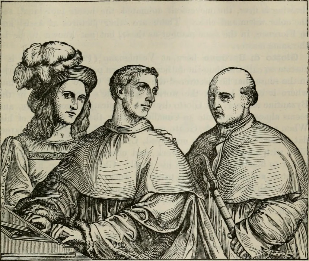 An illustration from Painters, sculptors, architects, engravers, and their works ; a handbook, 1876, leaf 322