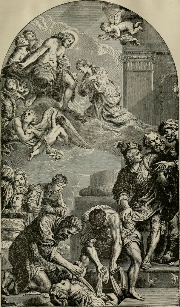 An illustration from Painters, sculptors, architects, engravers, and their works ; a handbook, 1876, leaf 336