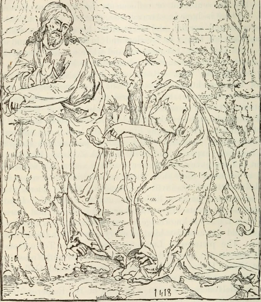An illustration from Painters, sculptors, architects, engravers, and their works ; a handbook, 1876, leaf 383