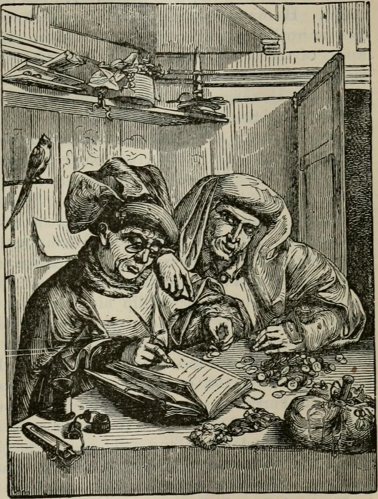 An illustration from Painters, sculptors, architects, engravers, and their works ; a handbook, 1876, leaf 414