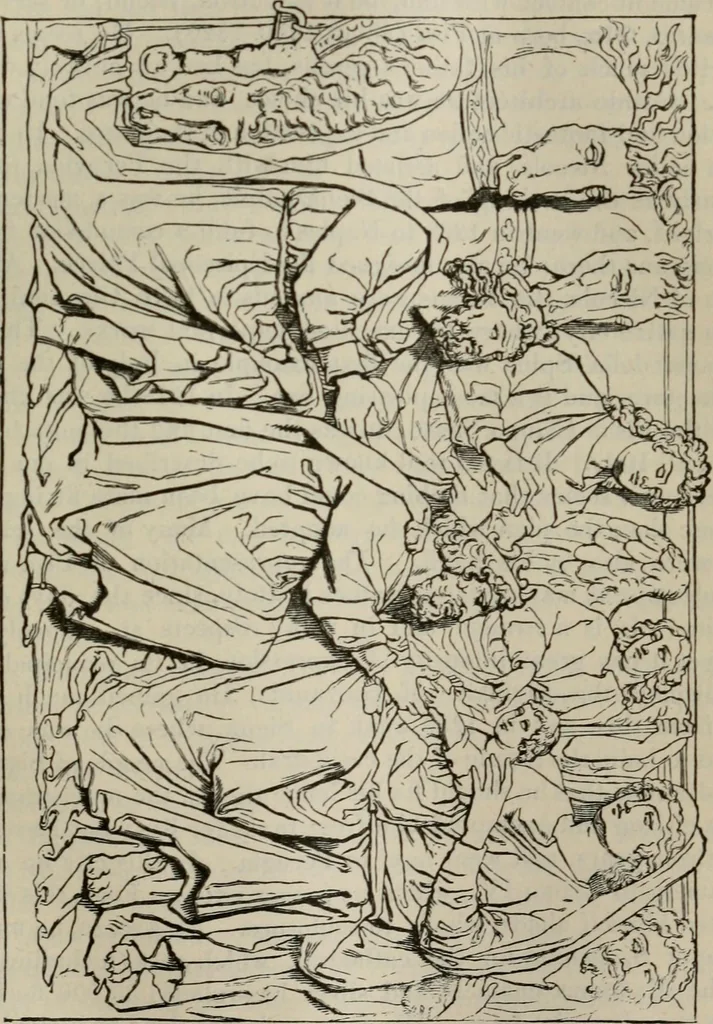 An illustration from Painters, sculptors, architects, engravers, and their works ; a handbook, 1876, leaf 476
