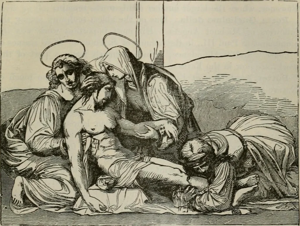 An illustration from Painters, sculptors, architects, engravers, and their works ; a handbook, 1876, leaf 482