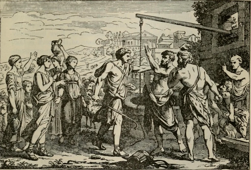 An illustration from Painters, sculptors, architects, engravers, and their works ; a handbook, 1876, leaf 484