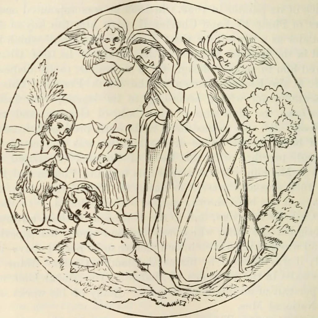 An illustration from Painters, sculptors, architects, engravers, and their works ; a handbook, 1876, leaf 527