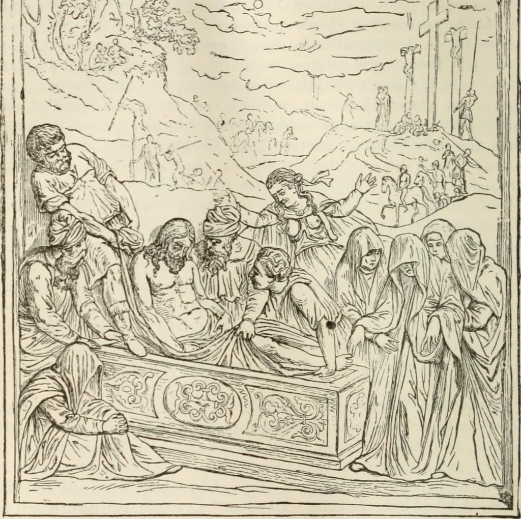 An illustration from Painters, sculptors, architects, engravers, and their works ; a handbook, 1876, leaf 555