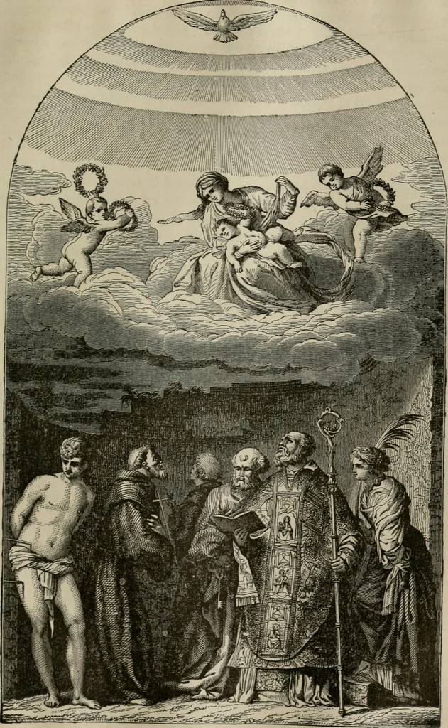 An illustration from Painters, sculptors, architects, engravers, and their works ; a handbook, 1876, leaf 590