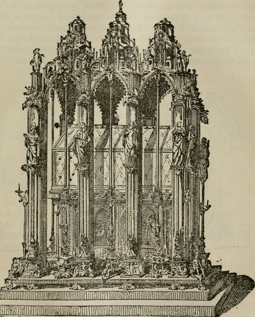 An illustration from Painters, sculptors, architects, engravers, and their works ; a handbook, 1876, leaf 630