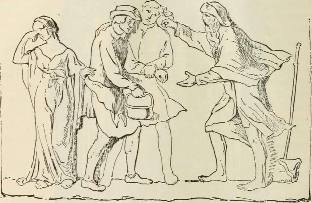 An illustration from Painters, sculptors, architects, engravers, and their works ; a handbook, 1876, leaf 631