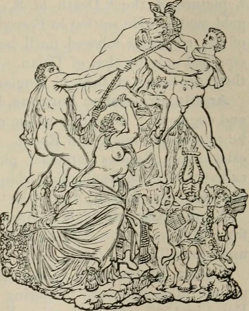An illustration from Painters, sculptors, architects, engravers, and their works ; a handbook, 1876, leaf 66