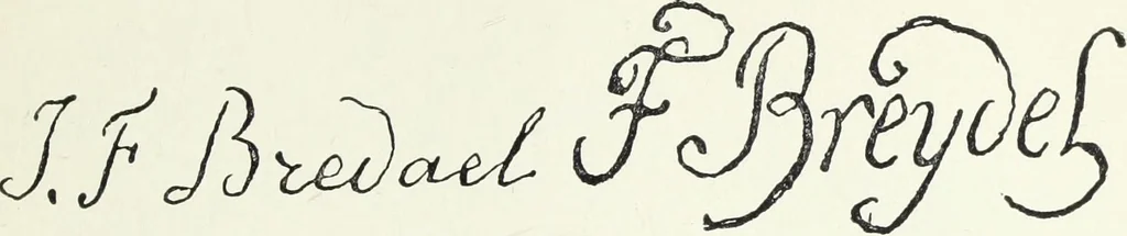 An illustration from Painters and their works: a dictionary of great artists who are not now alive, giving their names, lives, and the prices paid for their works at auctions, 1896, leaf 456