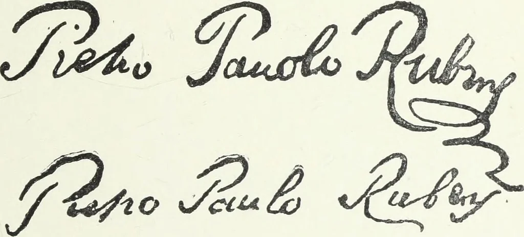 An illustration from Painters and their works: a dictionary of great artists who are not now alive, giving their names, lives, and the prices paid for their works at auctions, 1896, leaf 570