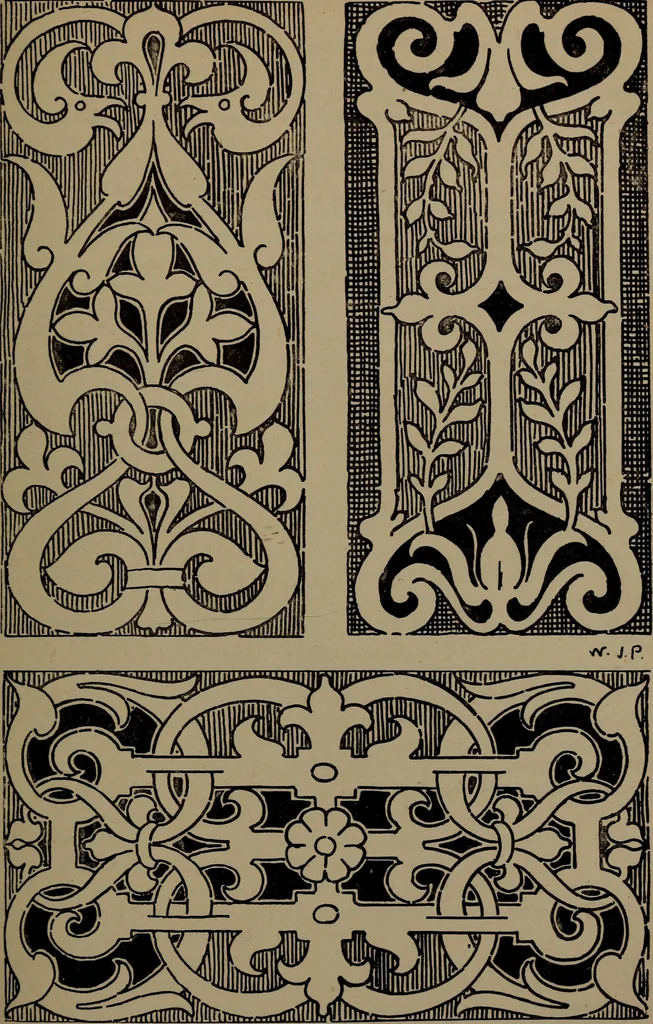 An illustration from Painting and decorating, 1898, leaf 128