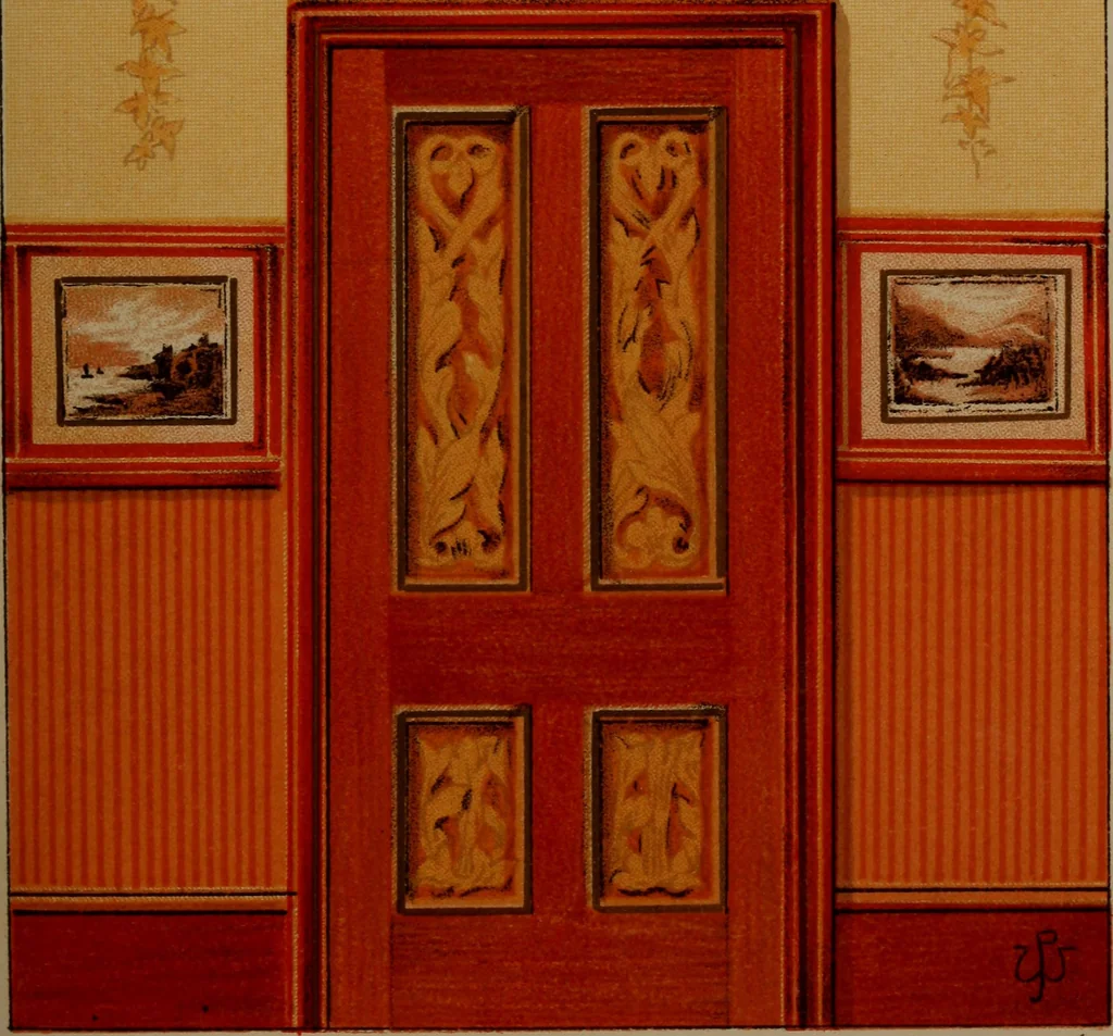 An illustration from Painting and decorating, 1898, leaf 306