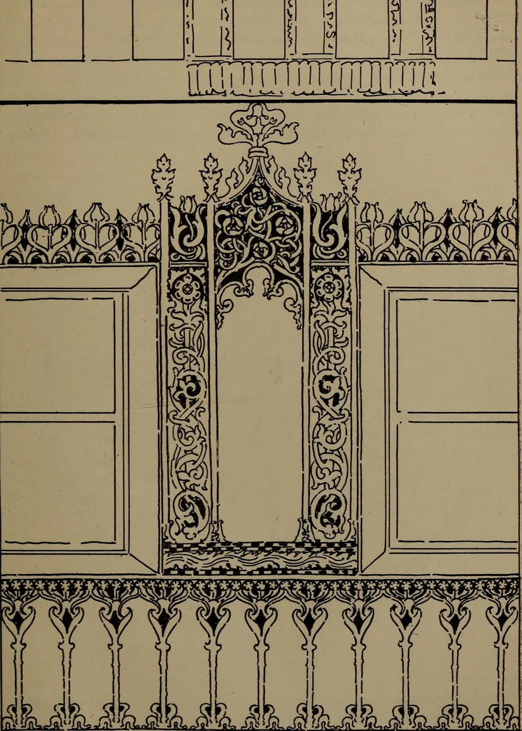 An illustration from Painting and decorating, 1898, leaf 354